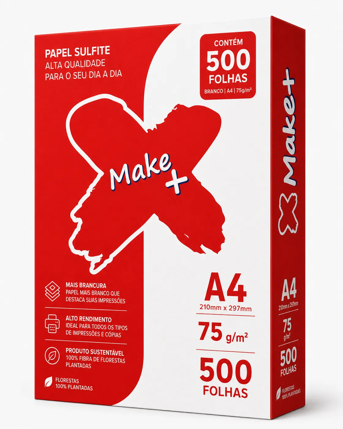 Embalagem Papel Sulfite Make+